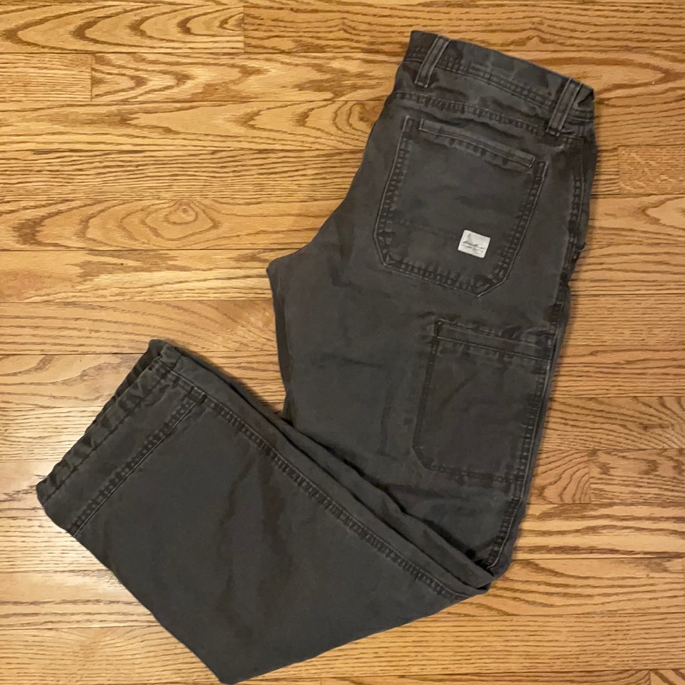 EDDIE BAUER Fleece Lined Canvas Pants